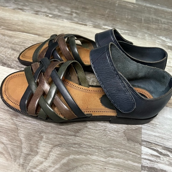 Karen Scott Sandals Arrow Blue Multi Azul‎ 8 - Picture 6 of 6